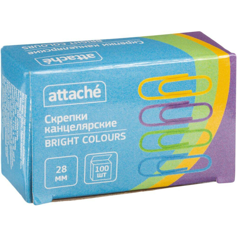  Attache Bright Colours , 28 , 100 .  