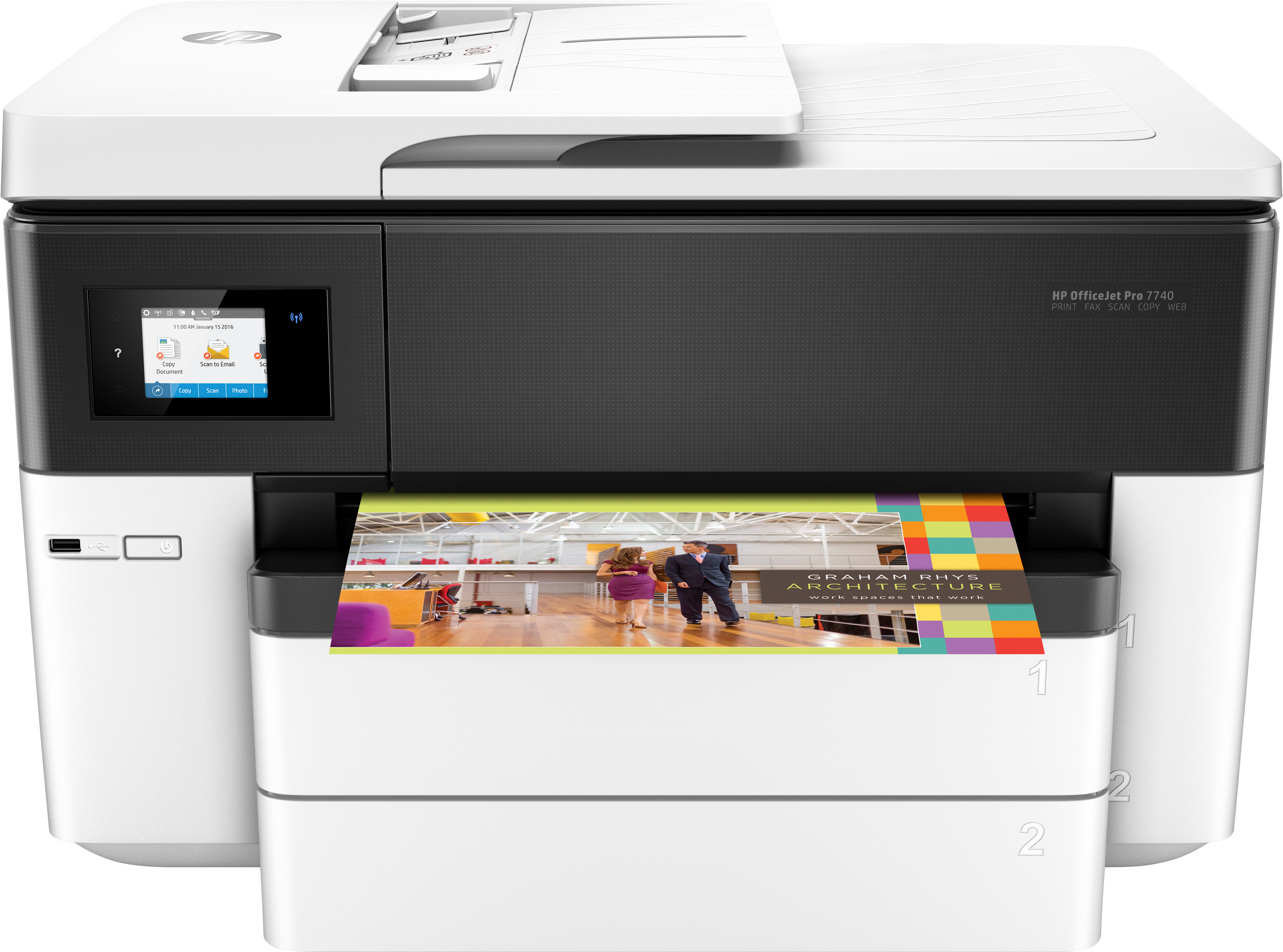 HP Струйное МФУ/ HP OfficeJet Pro 7740 WF AiO Printer