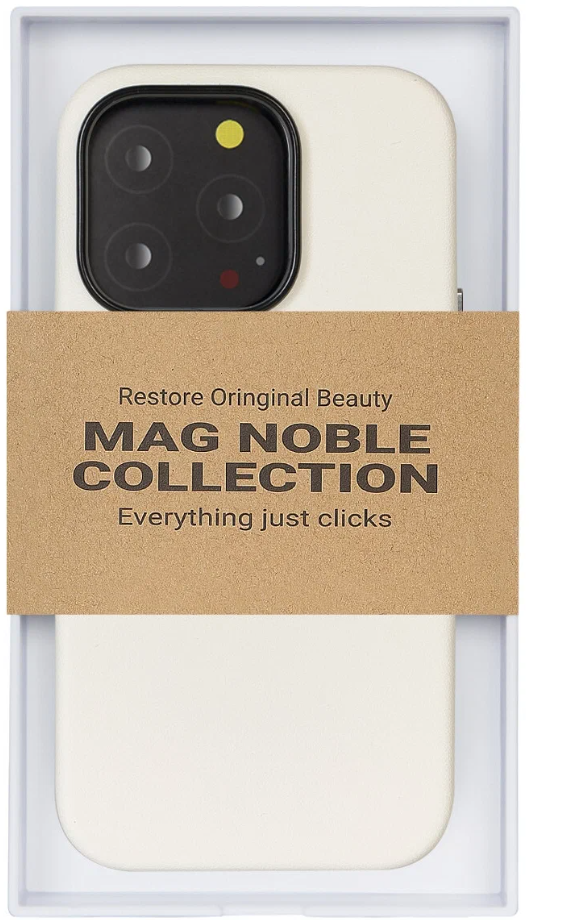 фото Чехол с MagSafe для iPhone 12 Pro MAG NOBLE COLLECTION - Белый