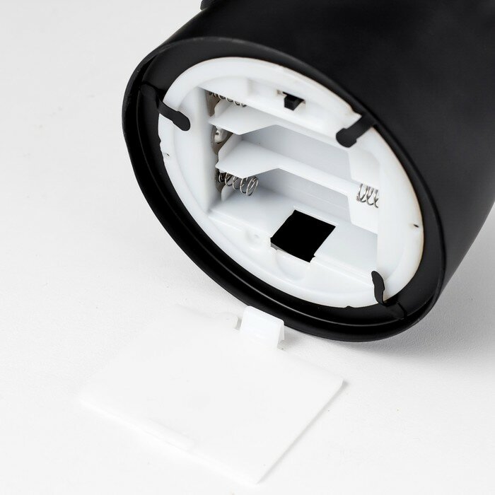 Настольные RISALUX Ночник "Арти" LED от батареек 3хАА черный 15х15х25 см - фотография № 7