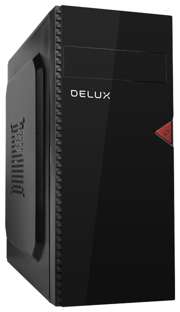 Корпус Delux DW603 450W, черный ATX 2*USB2.0