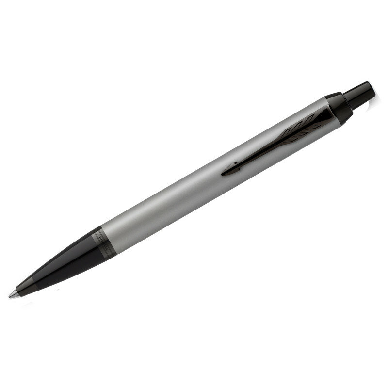 Ручка шариковая Parker "IM Achromatic Grey" синяя, 1,0мм, подарочная упаковка, 307575