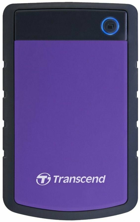 Внешний диск 2.5" Transcend StoreJet 25H3 TS4TSJ25H3P HDD/емкость 4 ТБ запись/чтение /