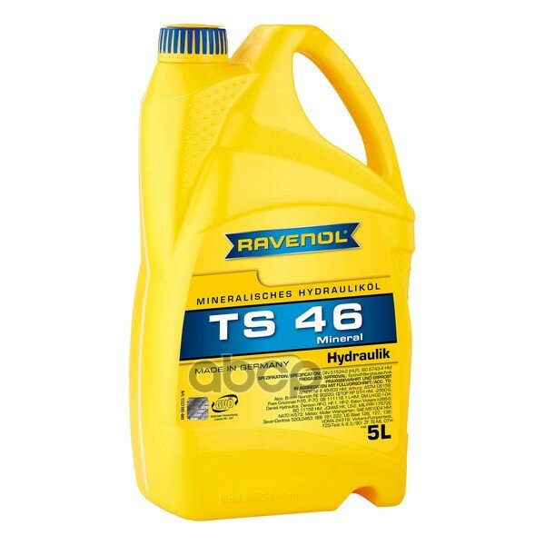 5л Hydraulikoel Ts 46 (Hlp) Ravenol арт. 1323105005