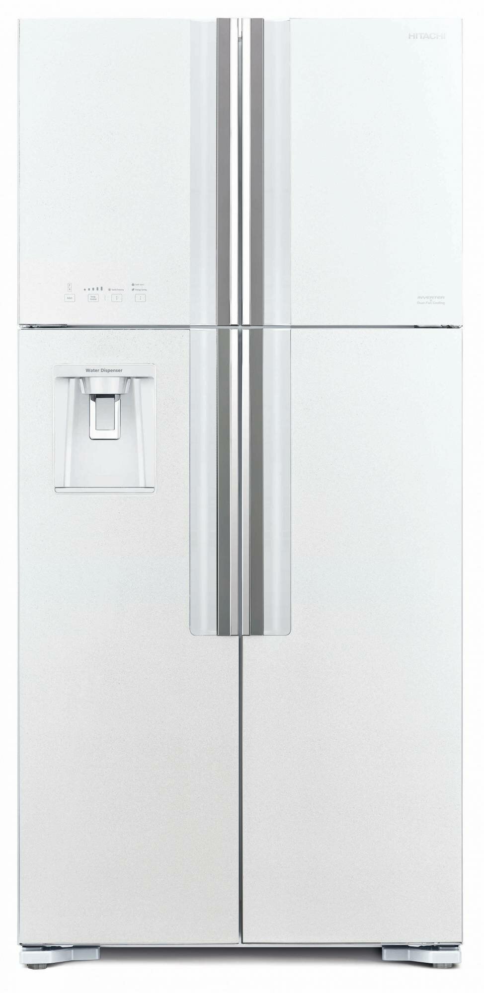 Холодильник двухкамерный Hitachi R-W660PUC7 GPW - фотография № 4