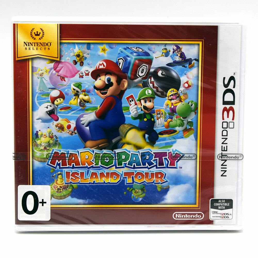 Mario Party Island Tour (3DS) русские субтитры