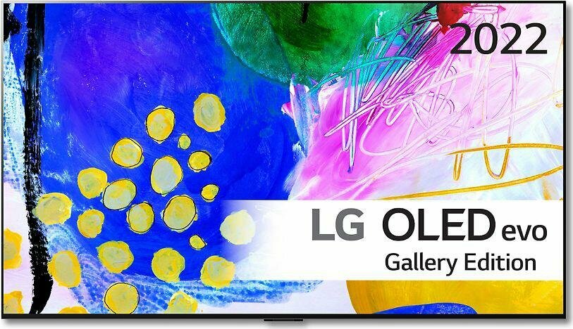 Телевизор LG OLED55G23LA 2022 OLED, HDR, атласное серебро