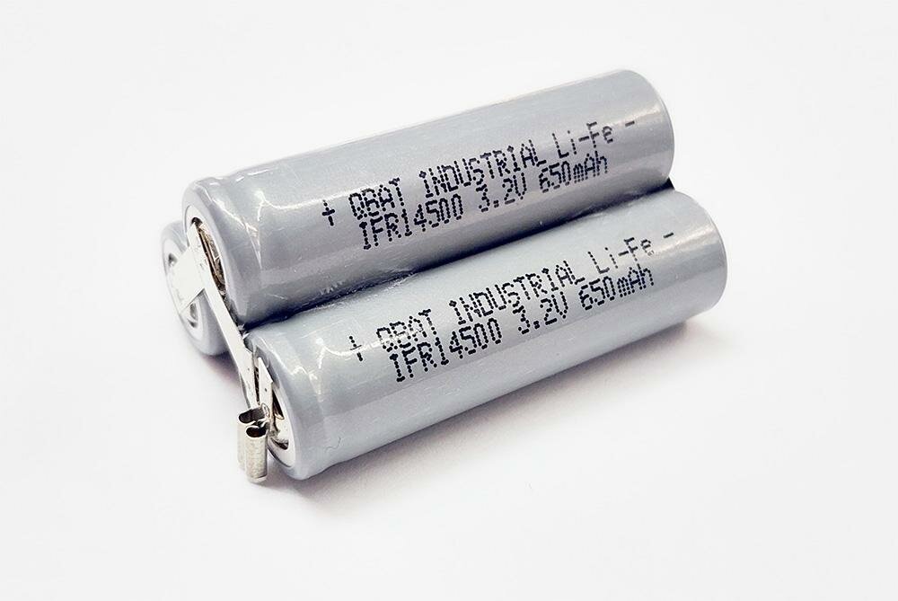 Аккумулятор для Moser Qbat Industrial IFR 3х14500 3.2v 650mAh , 1шт.