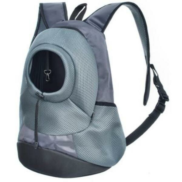 фото TAPPI Рюкзак переноска для кошек и собак "Рефугио" серый, 28*42*17см