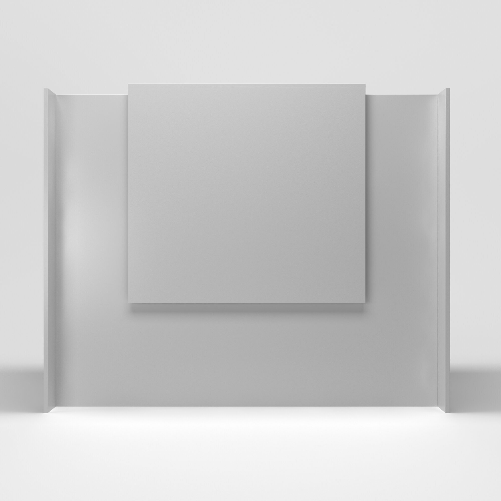 Ресепшн белый Квадрат белый 1000х1200х600 / Подсветка RGB - фотография № 2