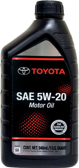 Моторное масло Toyota Motor Oil 5W-20 (946 мл) 00279-1QT20