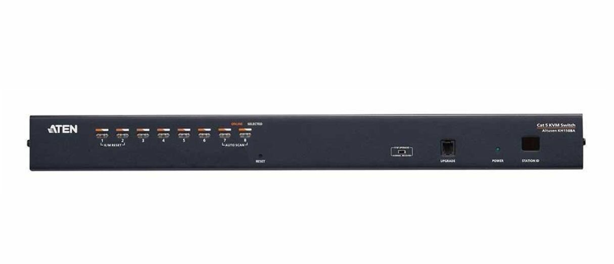 Устройство Aten 8 Port Cat 5 High Density KVM SW W/POWER