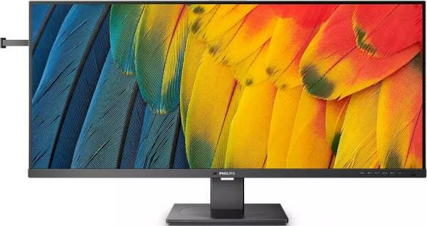 Монитор 40 PHILIPS 40B1U5600/00 Black с поворотом экрана (IPS, 3440x1440, 120Hz, 4 ms, 178°/178°, 500 cd/m, 50M:1,HDMI)