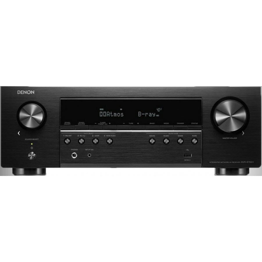 AV ресивер Denon AVR-S760H EU Black