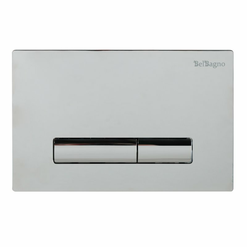 Кнопка смыва BelBagno Genova BB019-GV-CHROME хром глянцевый