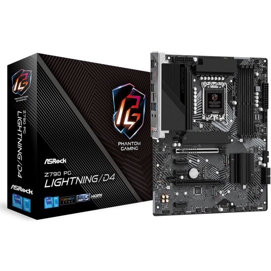 Материнская плата Asrock Z790 PG LIGHTNING/D4 (LGA1700, ATX)