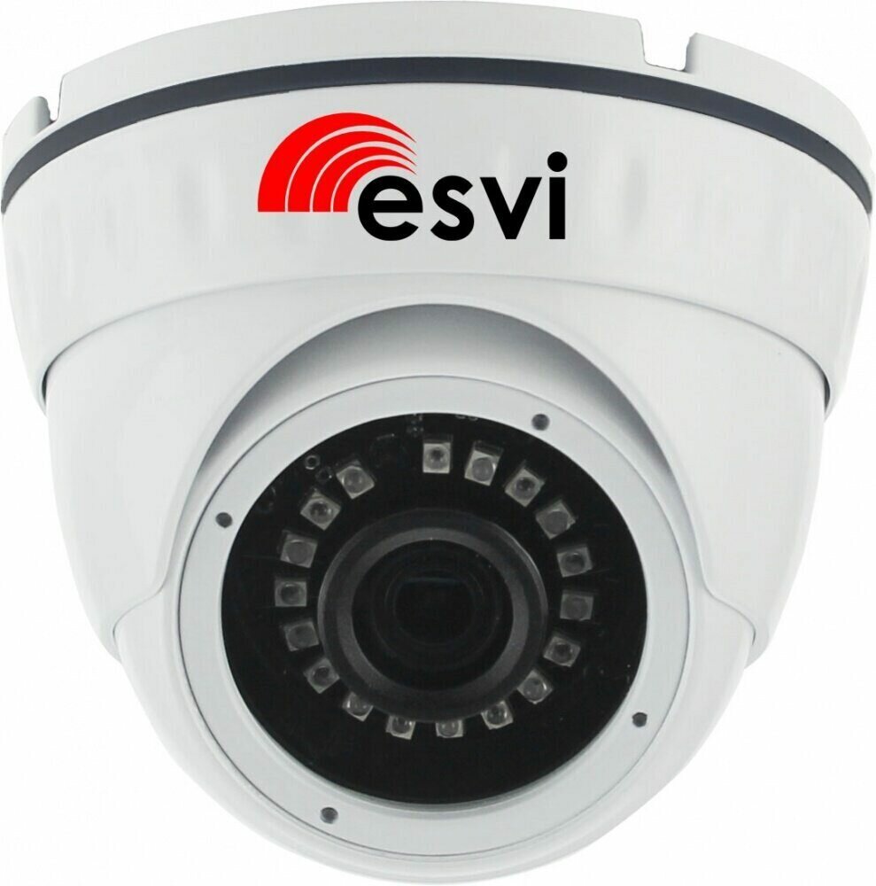 EVC-IP-DN4.0-CX-P/M (XM) купольная уличная IP видеокамера 4.0Мп f=2.8мм POE микрофон