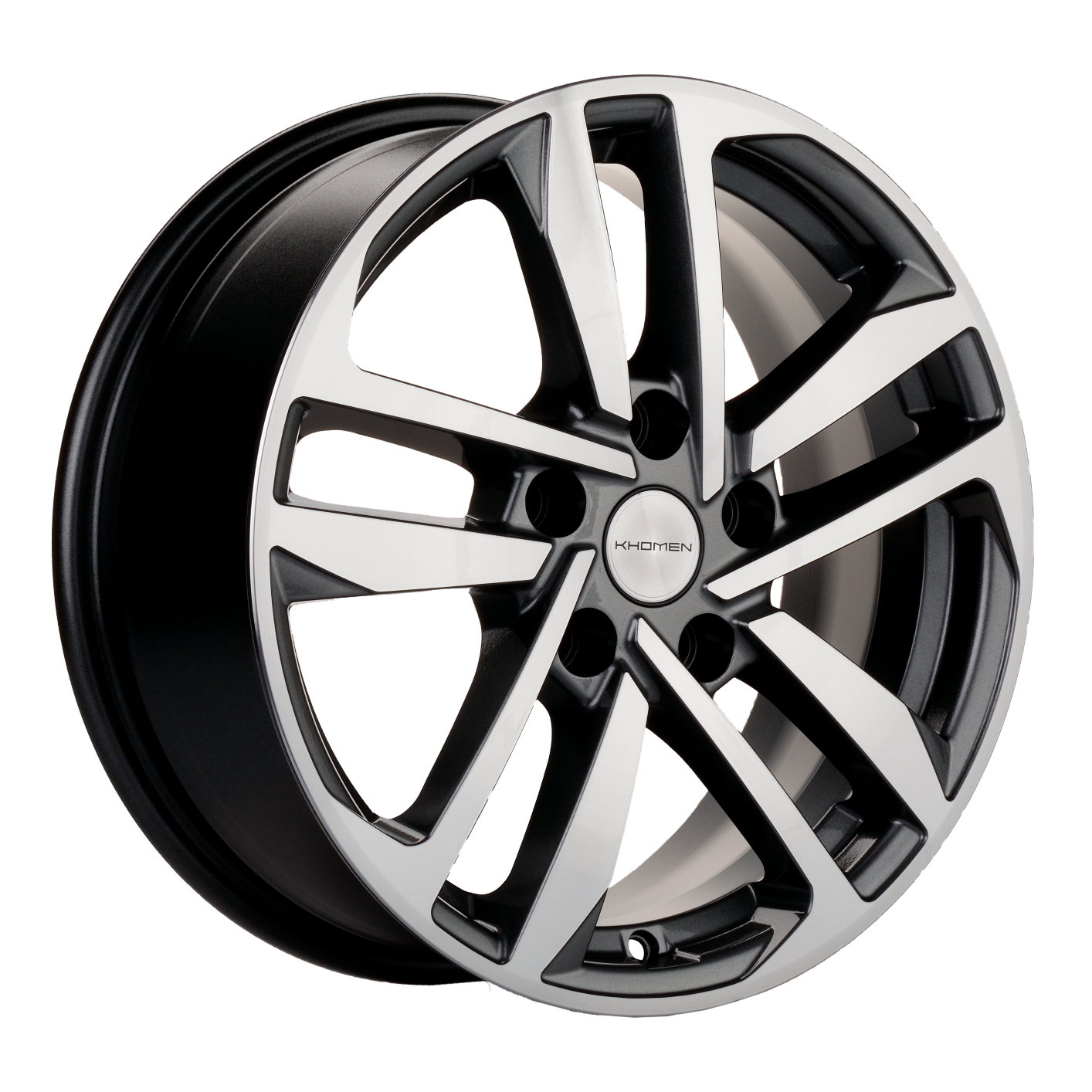 Khomen Wheels KHW1612 6.5x16 5x114,3 ET50 Dia67.1 Gray-FP ()