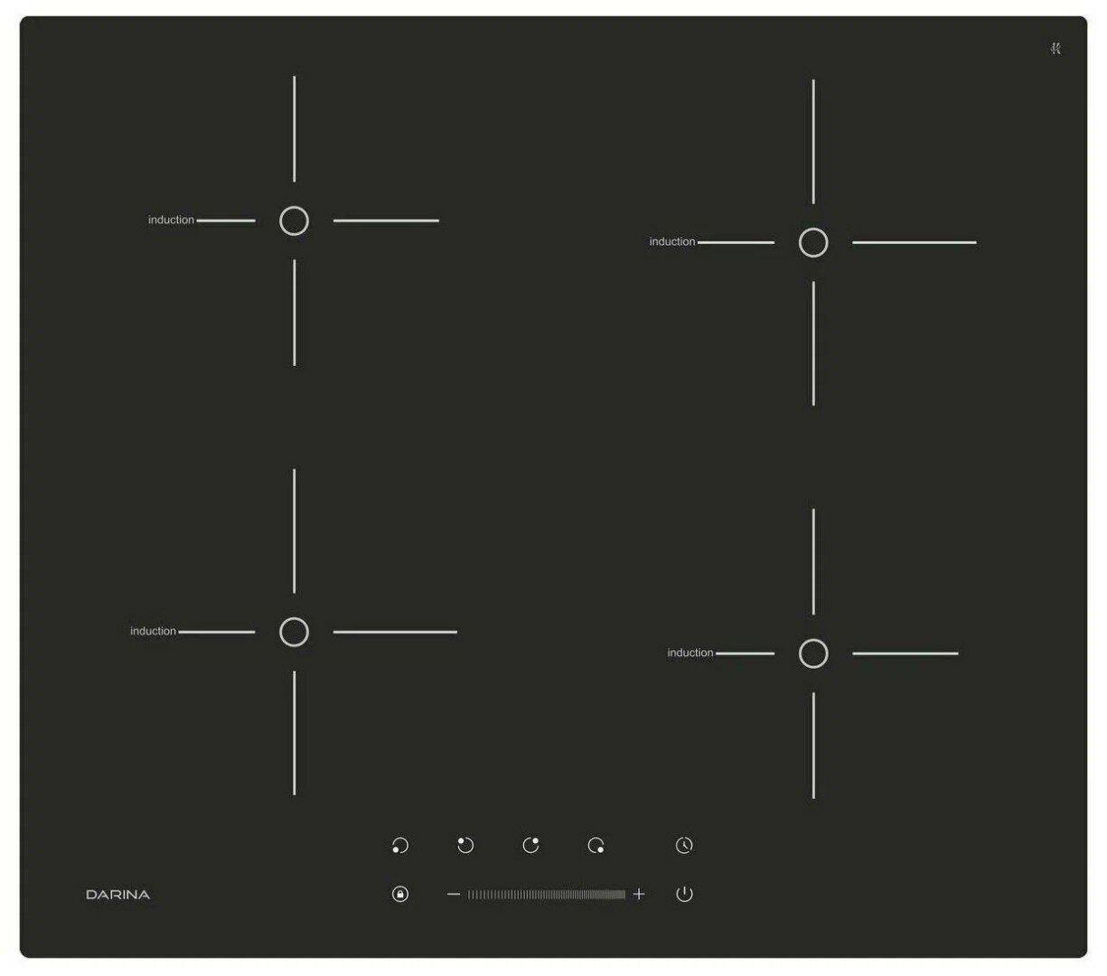 Варочная поверхность Darina PL EI313 B