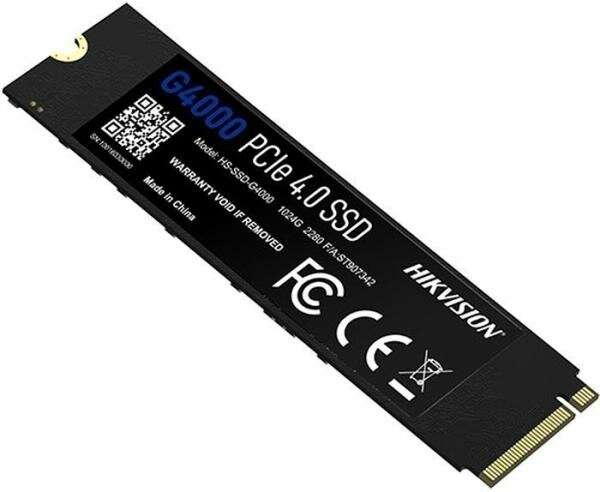 Твердотельный диск 512GB Hikvision G4000 M.2, NVMe 3D TLC [R/W - 7050/4200 MB/s]