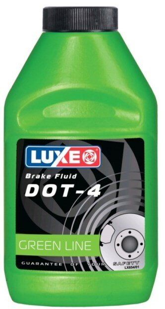 Жидкость тормозная DOT-4 Green Line (зеленая канистра) 250мл (-50*)