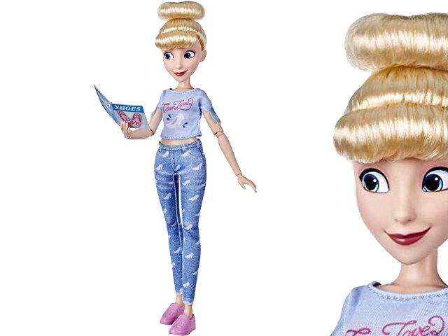 Hasbro Кукла Hasbro Disney Princess Ральф против интернета Комфи Золушка, 28 см, E9161