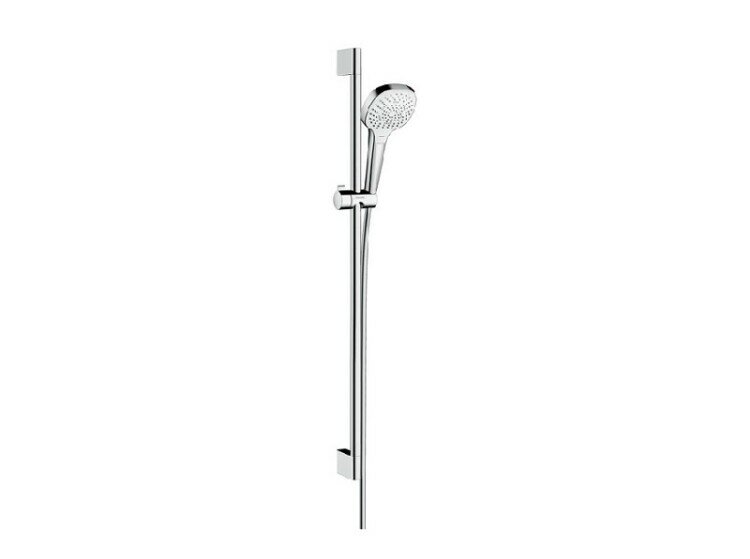 Душевой гарнитур Hansgrohe Croma Select E Vario EcoSmart 26593400 хром/белый