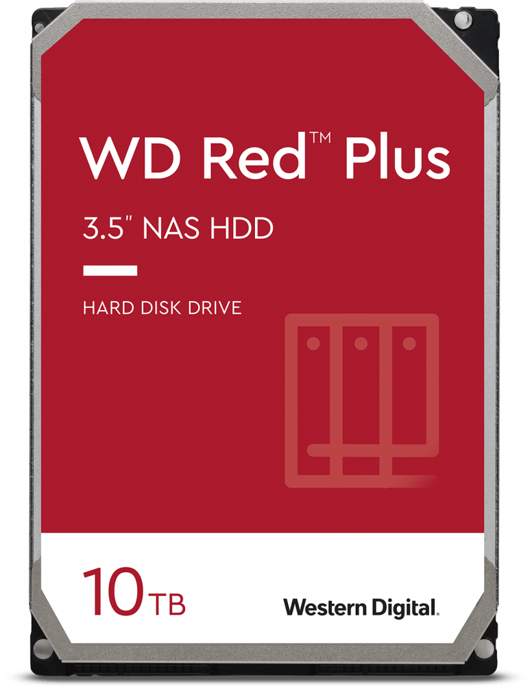 Жесткий диск WD Red Plus 10TB (WD101EFBX)