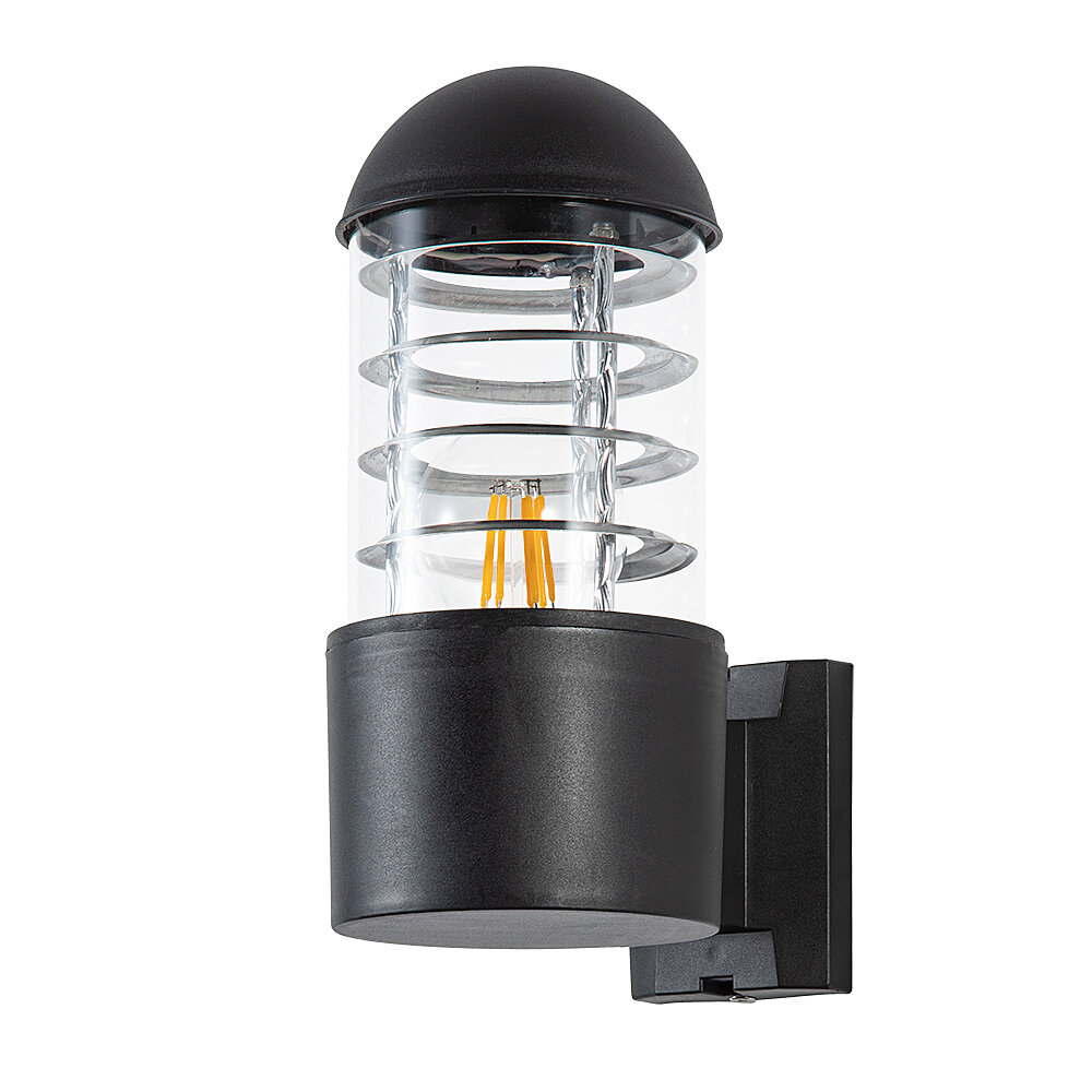 Уличный настенный светильник Arte Lamp Coppia A5217AL-1BK, Черный, E27