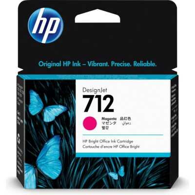 Hp Картридж струйный HP 712 3ED68A пурпурный (29мл) для HP DJ Т230/630