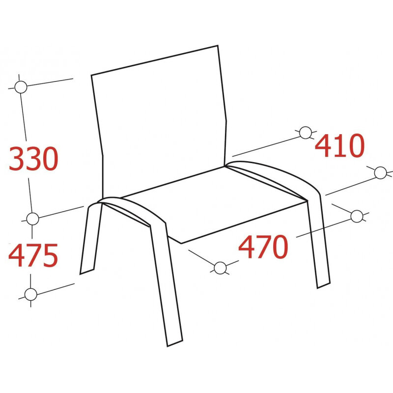 Стул FA-EChair Rio(изо) черн, ткань черная С-11/ТК-1 - фотография № 2