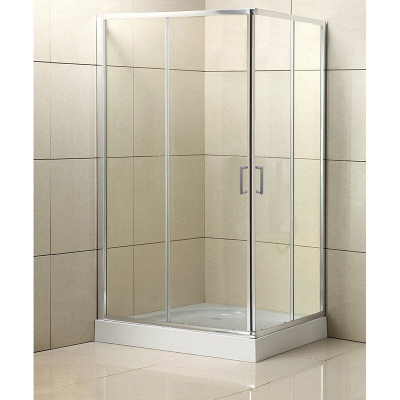 Душевой уголок BelBagno UNO-195-AH-2-100/80-P-Cr