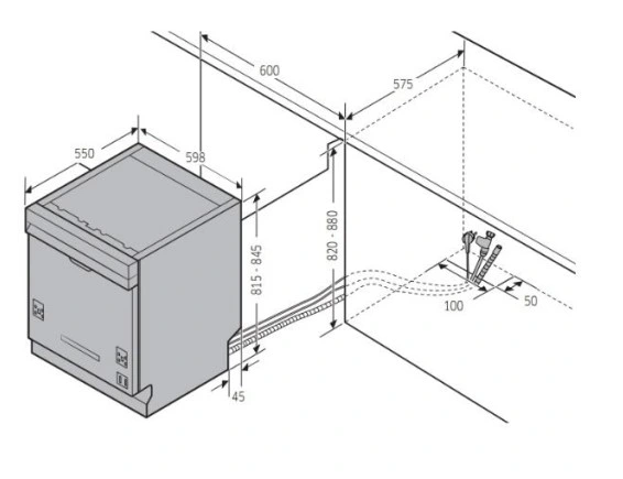 Посудомоечная машина Samsung DW60R7040BB - фотография № 3