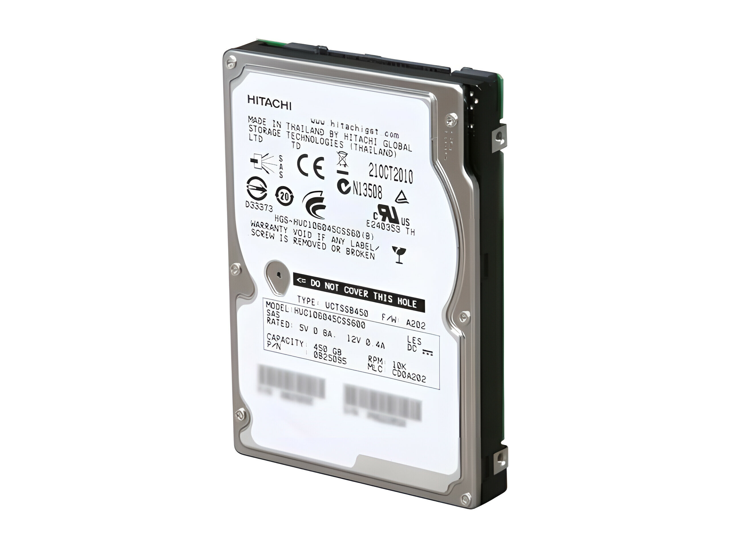 Жесткий диск HDD 25" 147Gb SAS Hitachi 10000rpm 64Mb Ultrastar C10K300 (HUC103014CSS600)