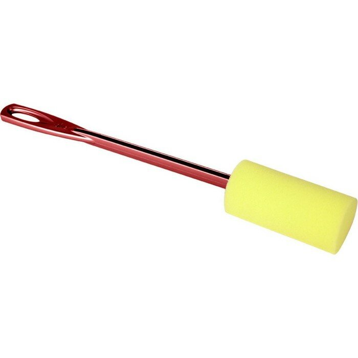 фото Ершик для мытья бутылочек Rock'n'Roll с губкой бордо, 38 см.