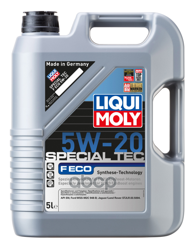 Liqui moly 5W-20 Sn Special Tec F Eco 5Л (Нс-Синт.мотор.масло)