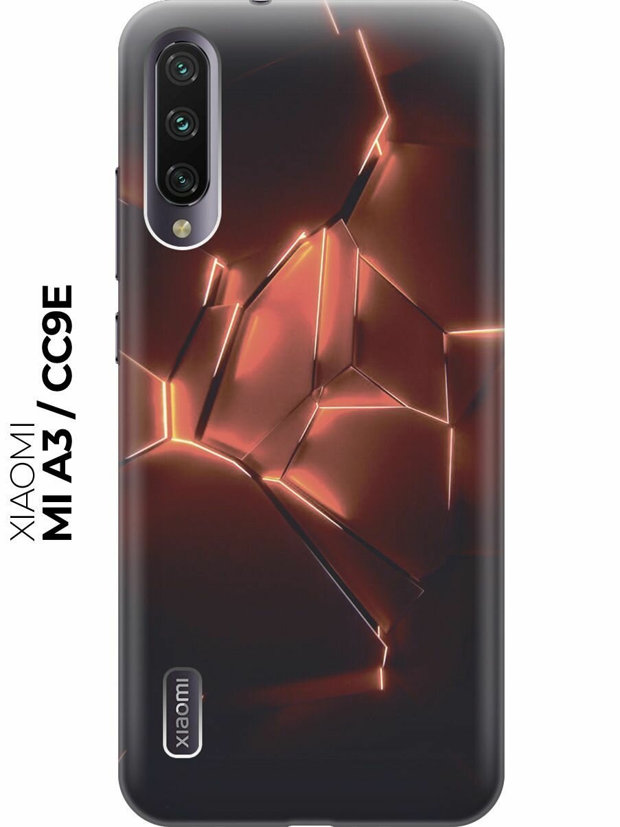 фото Силиконовый чехол Красные фонари на Xiaomi Mi A3 / CC9e / Сяоми Ми А3 / Ми СС9е
