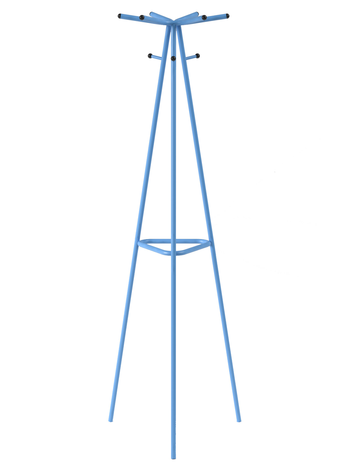 Вешалка напольная Галилео 217, голубой/шимо - фотография № 2