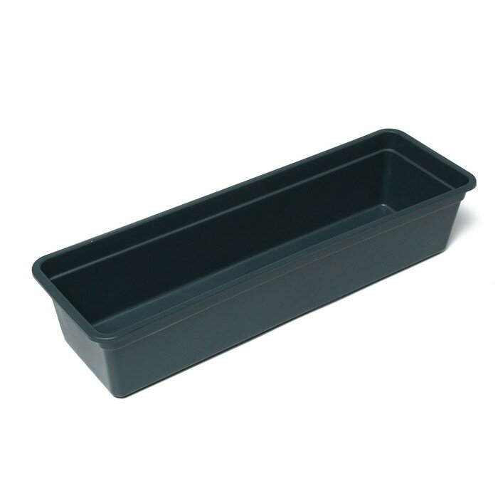Ящик для рассады, 50 × 15 × 10 см, 5 л, чёрный, «Урожай-5» - фотография № 1