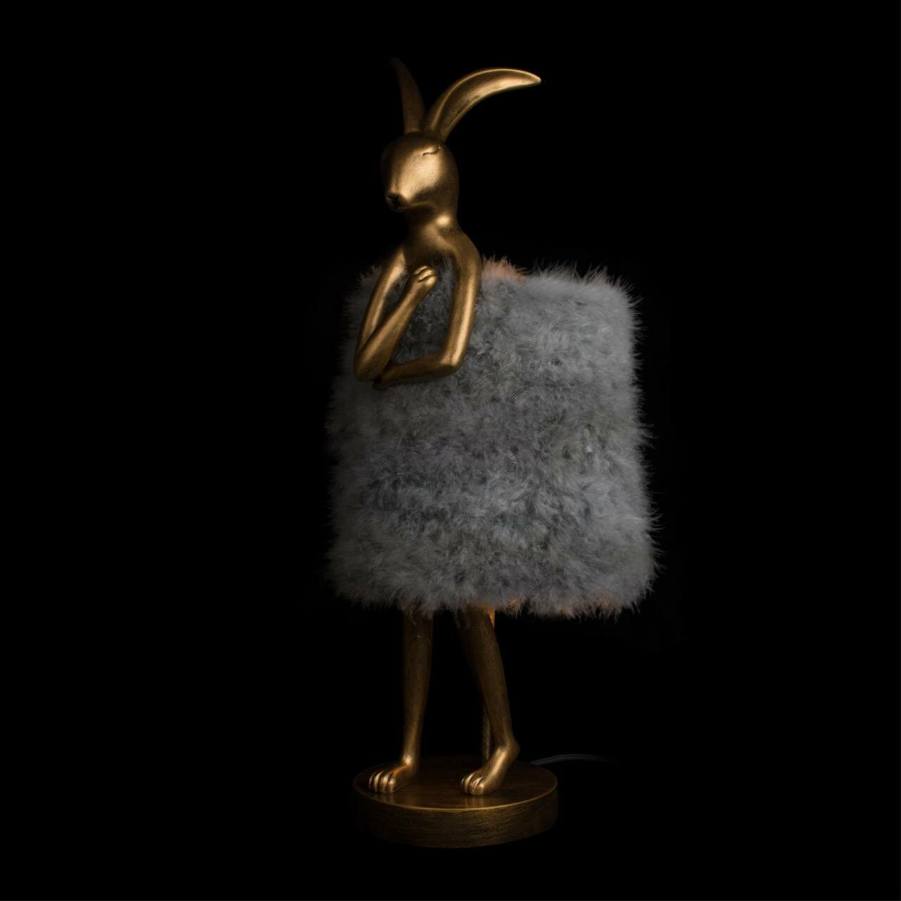 фото 10315/B Grey fluff Настольная лампа LOFT IT Lapine