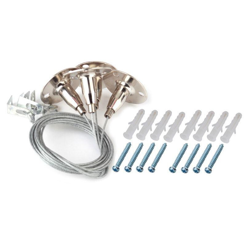 фото Крепление подвесное SPL-FIX1 для светодиод. панели SPL (100/4800), ЭРА Б0019797 (1 шт.)