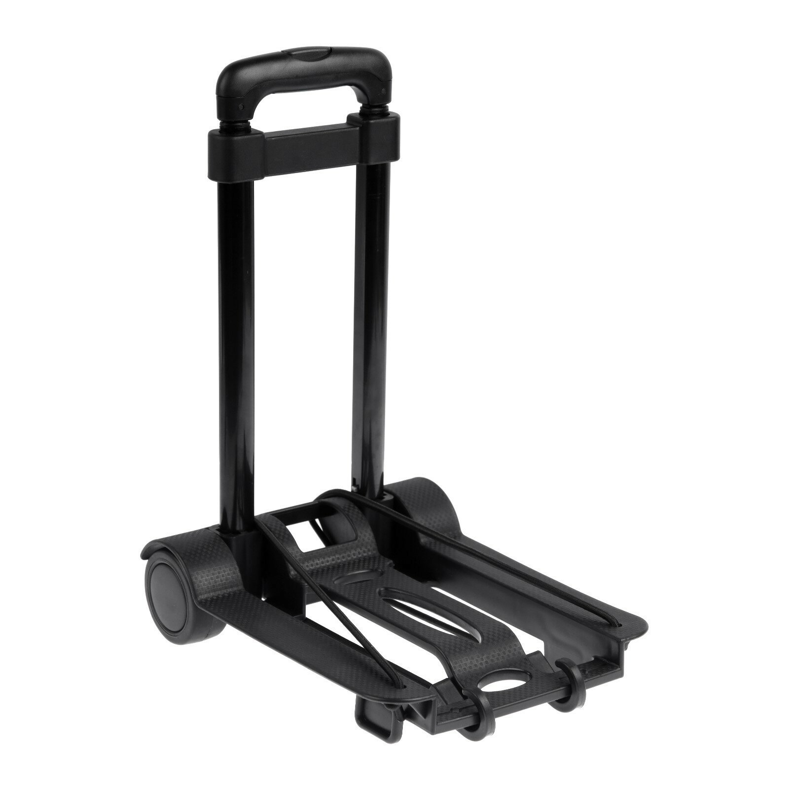 фото Складная тележка для покупок и багажа, до 30 кг, 250 × 330 × 445(960) мм, пластик/алюминий