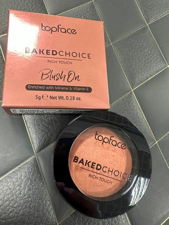 TopFace   baked choice rich touch blush on PT703,  004