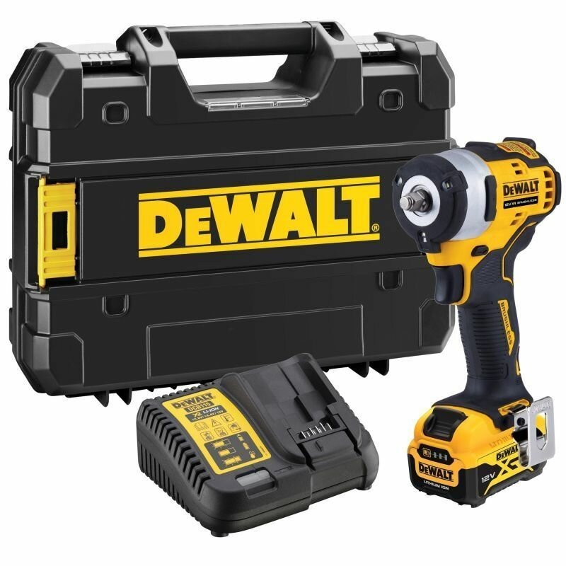 Аккумуляторный ударный гайковерт DEWALT с АКБ и З/У, DCF903P1G