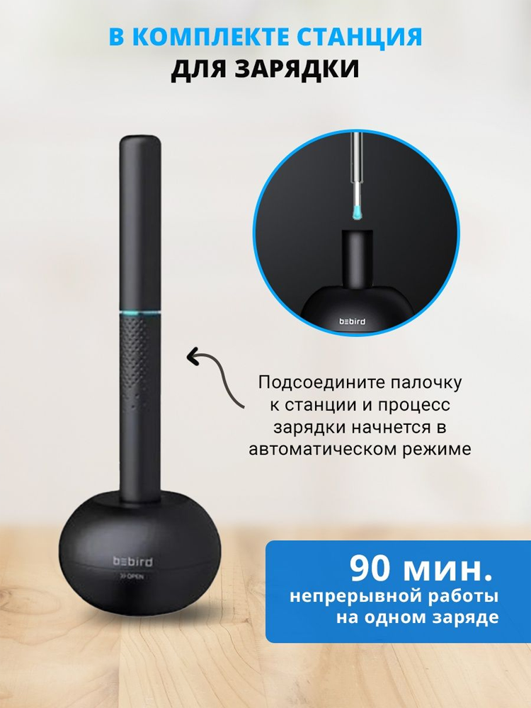 Ушная палочка Bebird Smart Visual Ear Rod M9 Pro black - фотография № 5