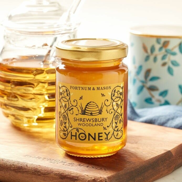 Мед Fortnum&Mason Shrewsbury Woodland Honey 3 x 200 г - фотография № 1