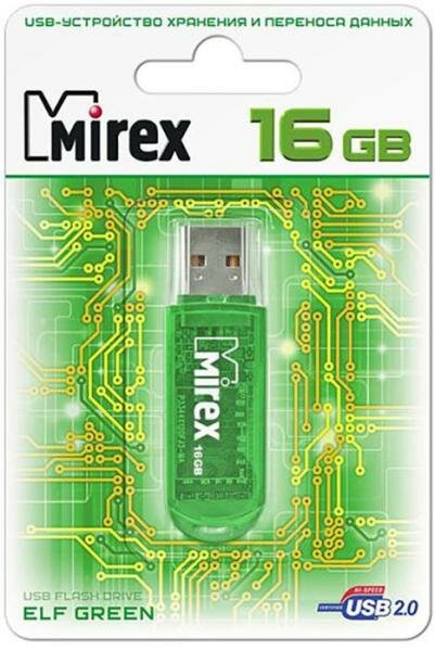   16GB Mirex Elf, USB 2.0, 