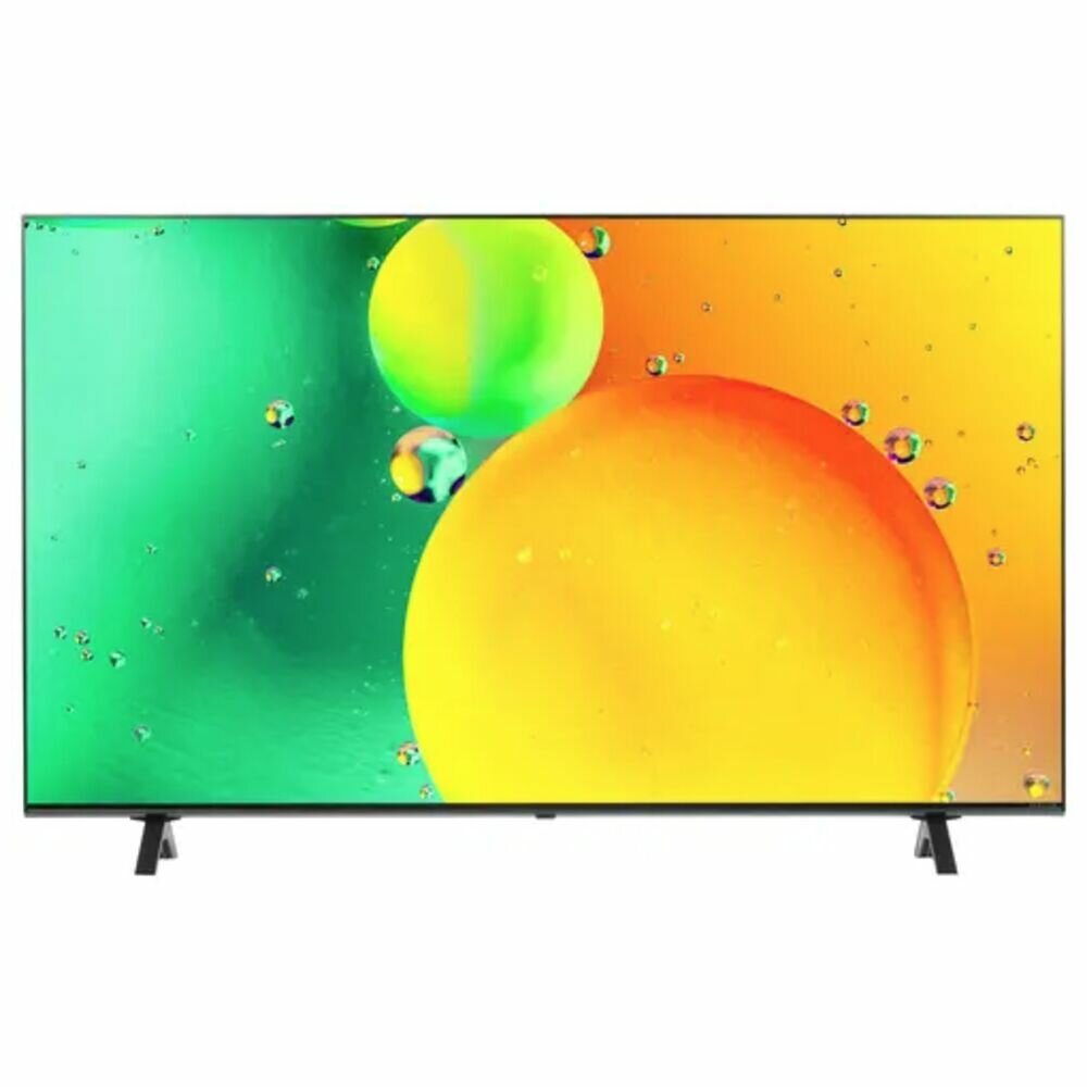 Телевизор 55" LG 55NANO756QA (4K UHD 3840x2160, Smart TV) черный