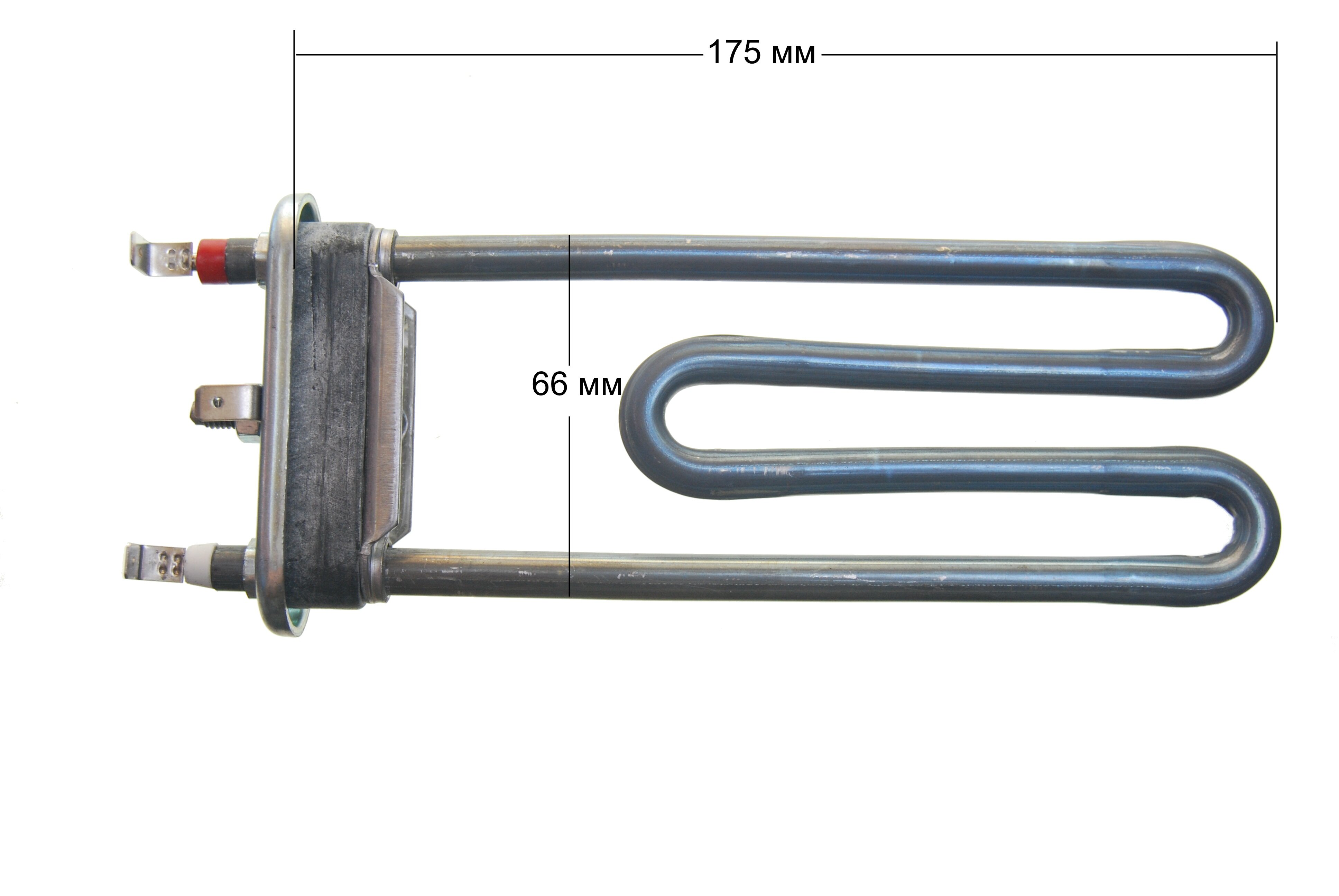 ТЭН (нагреватель) L=175 мм, 1900W, прямой без отверстия THERMOWATT стиральной машины LG - фотография № 2