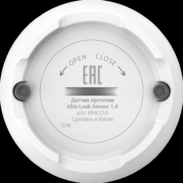 Умный датчик протечки Irbis SmartHome Leak Sensor 1.0 (Zigbee, iOS/Android) - фотография № 4